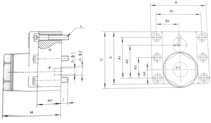 AJ-H10B Dimensions