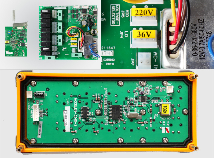 Crane remote control circuit board