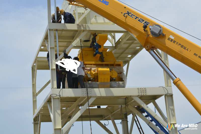 concrete mixing station