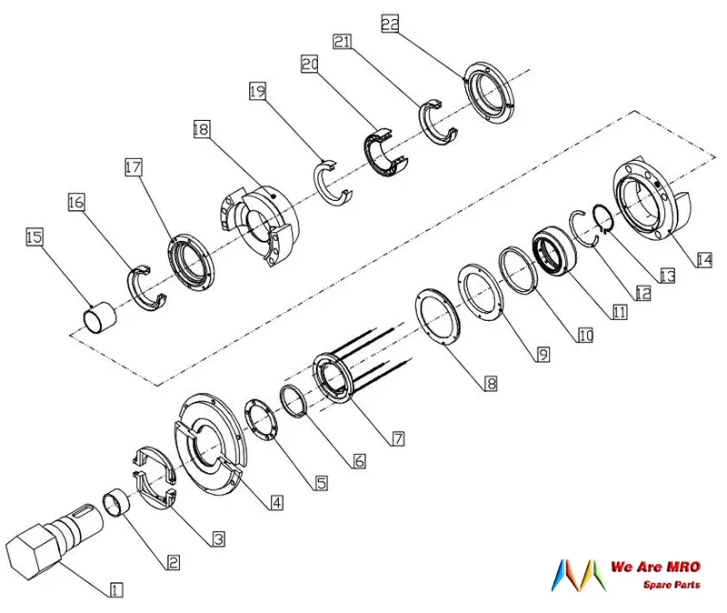 SEALING GROUP ELECTRIC MOTOR SIDE