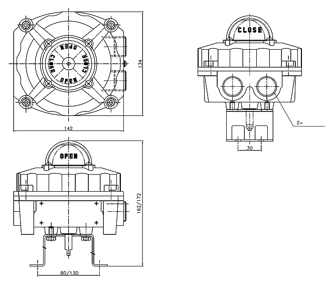 ITS-300 Dimensions