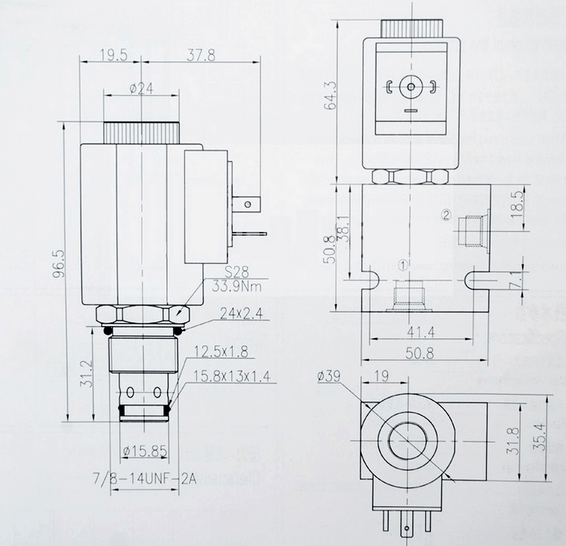 DHF10-220Dimensions